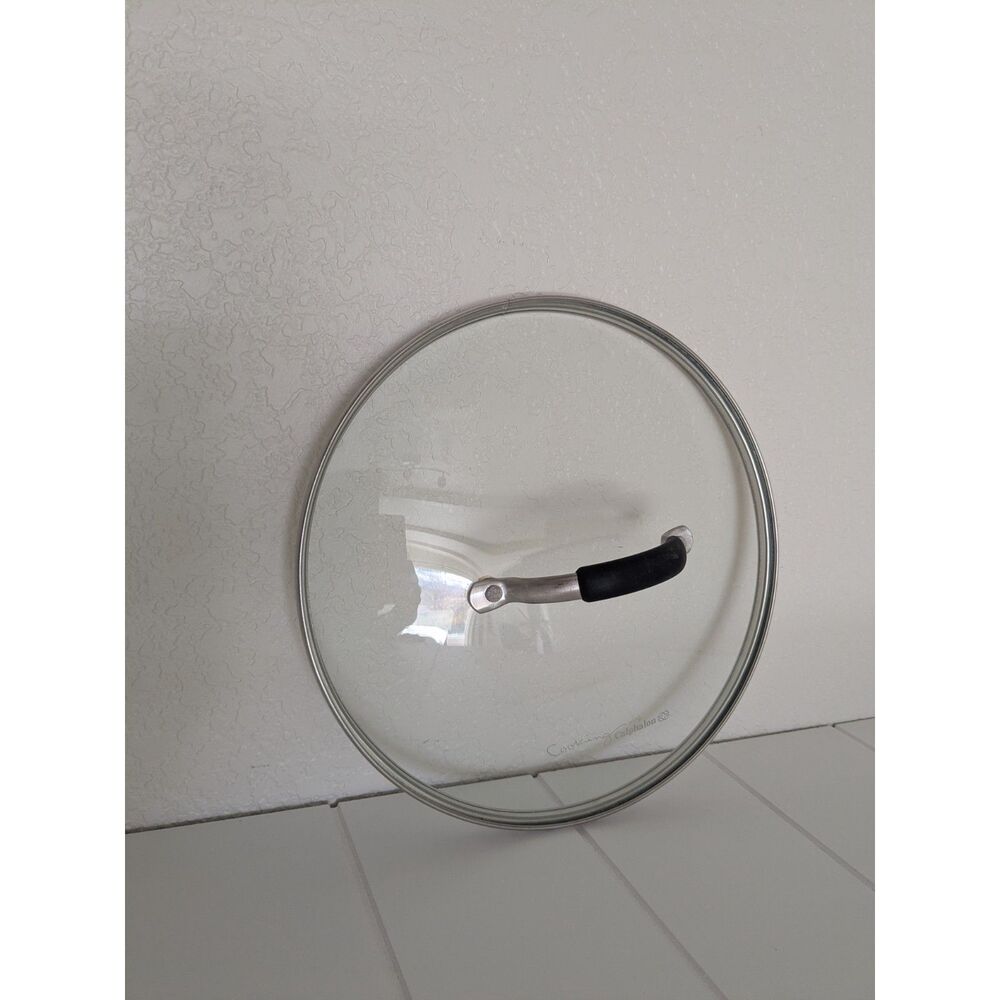 Cooking with Calphalon Glass Replacement Lid - Silicone Handle - 10 in.